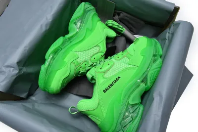 PKGoden   Balenciaga Triple S Fluorescent Green 541624 W09OL 3801  02