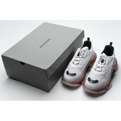 Balenciaga Triple S Milk White Black 0625 W09O1  02