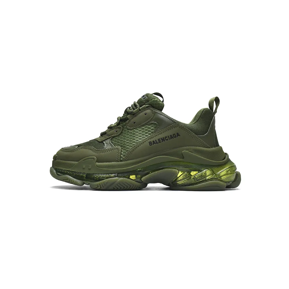 PKGoden  Balenciaga Triple S Pitch Green 541624 W2GA1 2325 