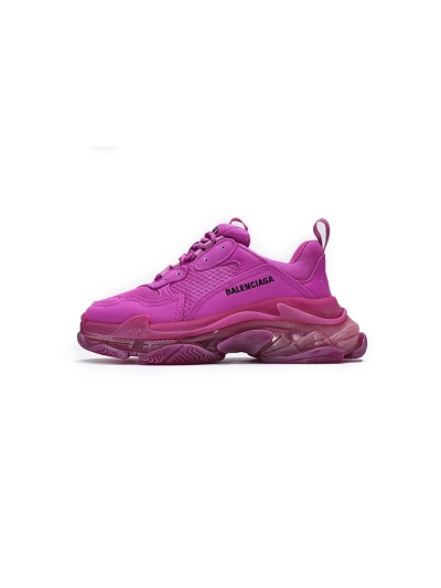 PKGoden   Balenciaga Triple S Plum Red 541624 W2FG1 5059  01