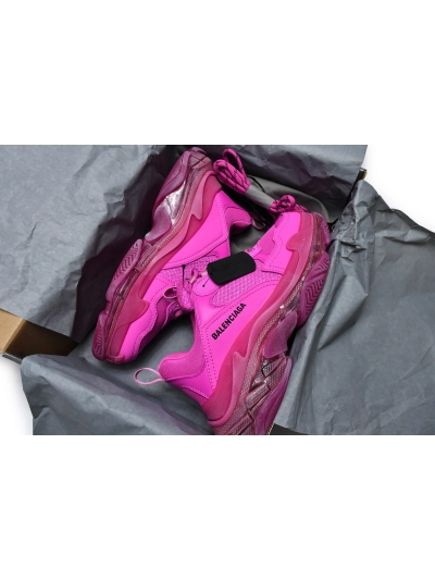 PKGoden   Balenciaga Triple S Plum Red 541624 W2FG1 5059  02