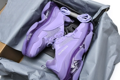 PKGoden   Balenciaga Triple S Purple 544351 W2GA1 5890  02