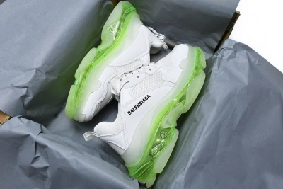 PKGoden   Balenciaga Triple S White Green 544351 W0901 9010  02