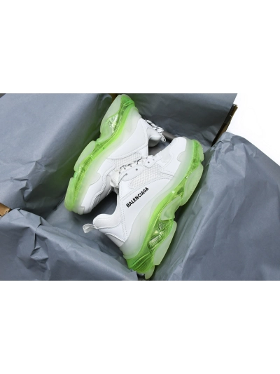 PKGoden   Balenciaga Triple S White Green 544351 W0901 9010  02