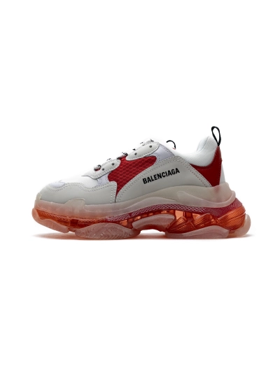 PKGoden   Balenciaga Triple S White Red 544351 W09E1 4552  01