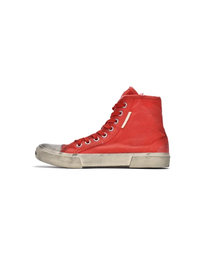 PKGoden   Balenciaga Paris High Destroyed - Red 688756 W3RC4 6090  01