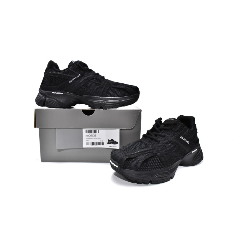 PKGoden  Balenciaga Phantom Sneaker Black 679339 W2E92 1000 