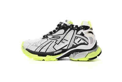 PKGoden   Balenciaga Runner Black, white, and Yellow 677402 W3RBP 1093  01