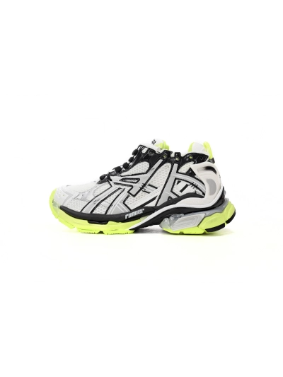 PKGoden   Balenciaga Runner Black, white, and Yellow 677402 W3RBP 1093  01