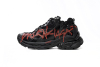 PKGoden Balenciaga Runner Black And Red Characters 677402 W3RB1 0102 