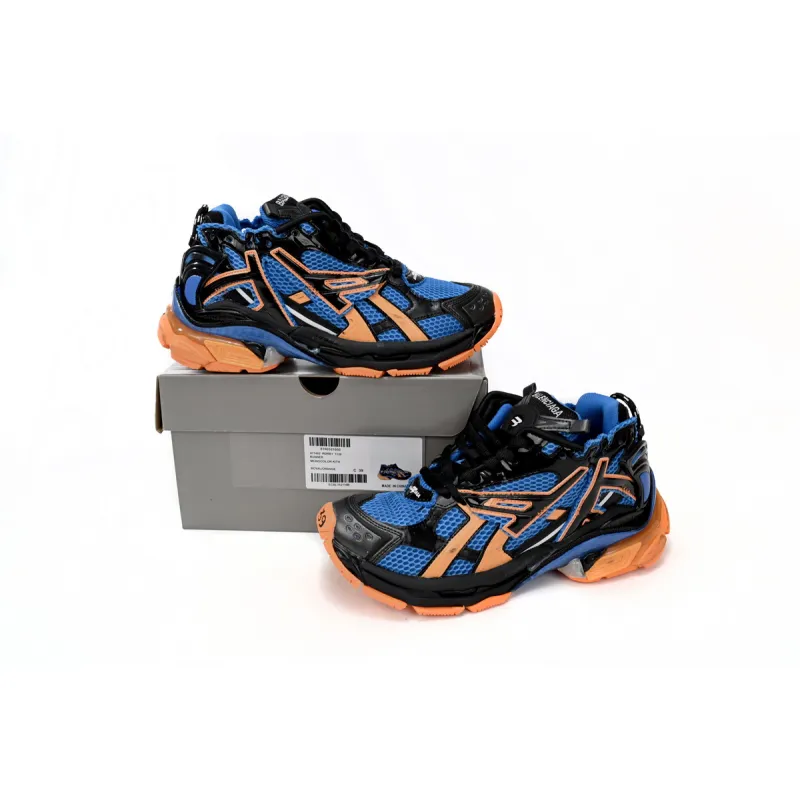 Balenciaga Runner Blue Yellow Black 677402 W3RB2 1120 