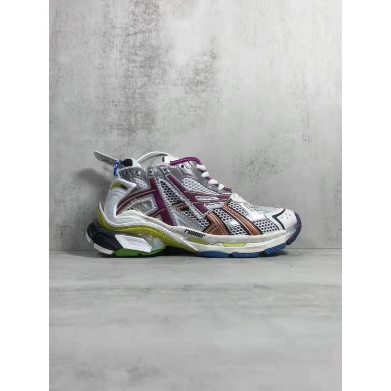 PKGoden  Balenciaga Runner Silver Purple