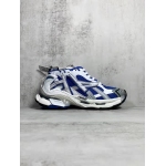 PKGoden  Balenciaga Runner White Blue 677403W3RB34912