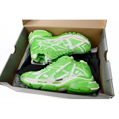PKGoden  Balenciaga Runner White Green 677402 W3RBM 3590  02