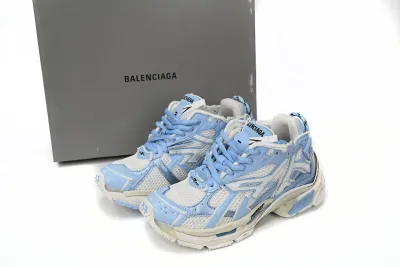 PKGoden   Balenciaga Runner White Light Blue 677402 W3RB2 9744  02