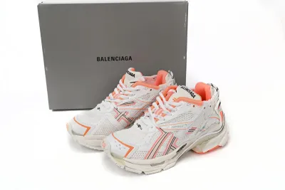 PKGoden   Balenciaga Runner White Orange 677402 W1RB2 2115  02