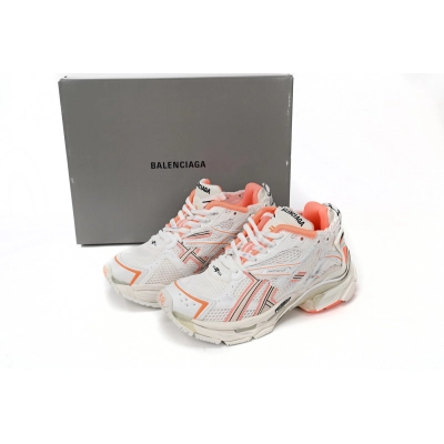 PKGoden  Balenciaga Runner White Orange 677402 W1RB2 2115  02