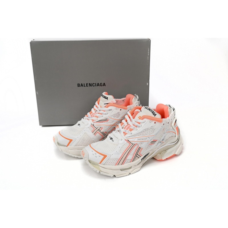 PKGoden  Balenciaga Runner White Orange 677402 W1RB2 2115 