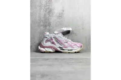 PKGoden   Balenciaga Runner White Pink 677403W3RB39059 01