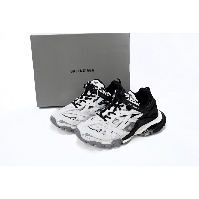 PK Balenciaga Track 2 Sneaker Black And White 568614 W2GN3 1090 