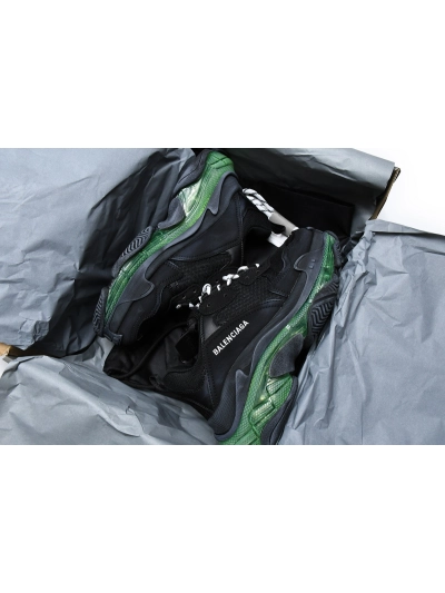 PKGoden   Balenciaga Track 2 Sneaker Black Green 568614 W2GN3 1086  02