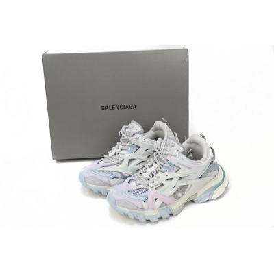 Balenciaga Track 2 Sneaker Military Black Pale White Purple 568615 W2GN3 9045  02