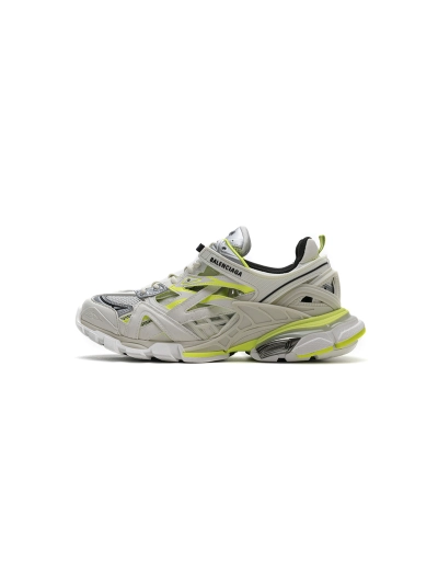 PKGoden   Balenciaga Track 2 Sneaker White Fluo Yellow 568515 W2ON3 9073  01
