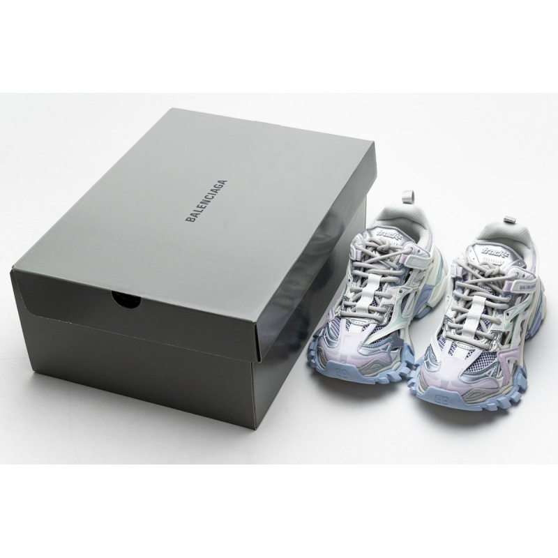 PK Balenciaga Track 2 Sneaker White Light Blue 568615 W2GN3 9045 