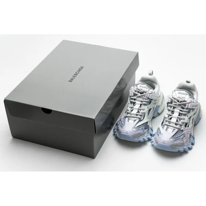 PK Balenciaga Track 2 Sneaker White Light Blue 568615 W2GN3 9045 