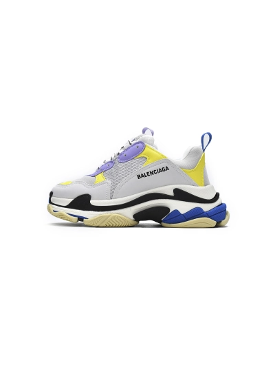 PKGoden   Balenciaga Triple S Black Grey Blue524039 W09OH 8081  01