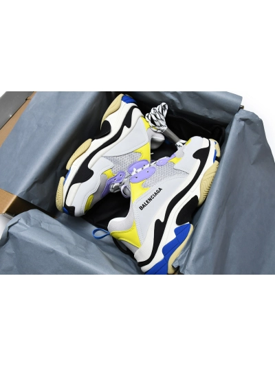 PKGoden   Balenciaga Triple S Black Grey Blue524039 W09OH 8081  02