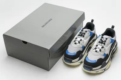 PKGoden   Balenciaga Triple S Black Grey Blue 541624 W06E2 7080 02