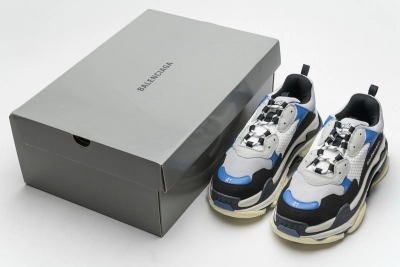 PKGoden   Balenciaga Triple S Black Grey Blue 541624 W06E2 7080 02