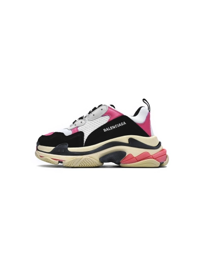 PKGoden   Balenciaga Triple S Black Pink 524039 W09O6 5671  01