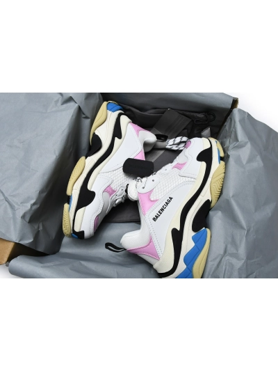 PKGoden   Balenciaga Triple S Blue Pink 524039 W09ON 8866  02