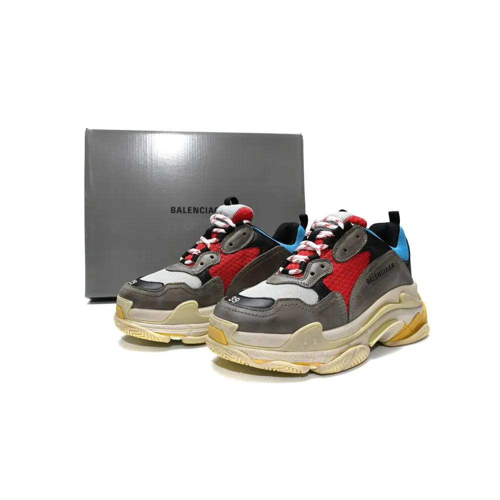 PKGoden  Balenciaga Triple S Blue Red 533883 W09O2 4365 