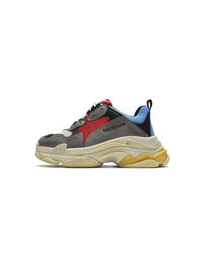 PKGoden   Balenciaga Triple S Blue Red 533883 W09O2 4365  01