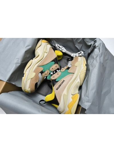 PKGoden   Balenciaga Triple S Green Yellow 483513 W06E3 7070 02
