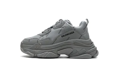 PKGoden   Balenciaga Triple S Grey Black 536737 W2FA1 1210  01