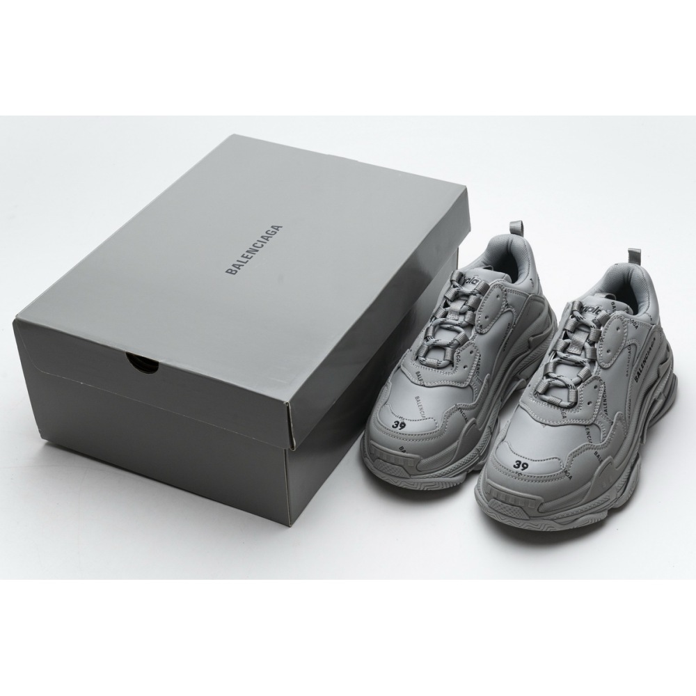 Balenciaga Triple S Grey Black 536737 W2FA1 1210 