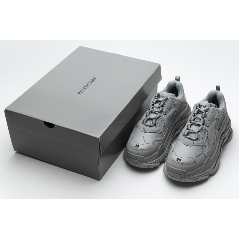 PKGoden  Balenciaga Triple S Grey Black 536737 W2FA1 1210 