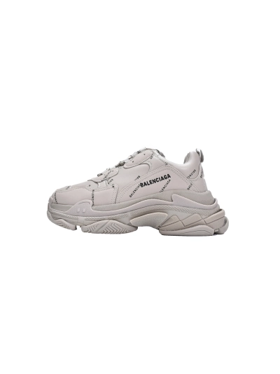PKGoden   Balenciaga Triple S Letter Beige 524039 W2FA1 9710  01