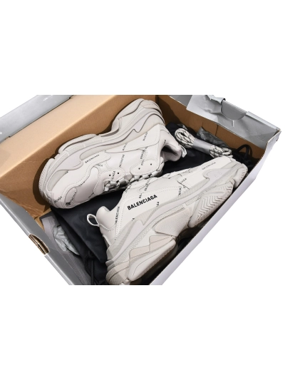 PKGoden   Balenciaga Triple S Letter Beige 524039 W2FA1 9710  02