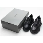 PKGoden  Balenciaga Triple S Letter Black Pink 524039 W2FA1 7635