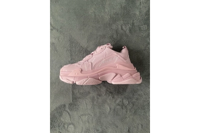PKGoden   Balenciaga Triple S Letter Pink 524039 W2FA1 5090  01