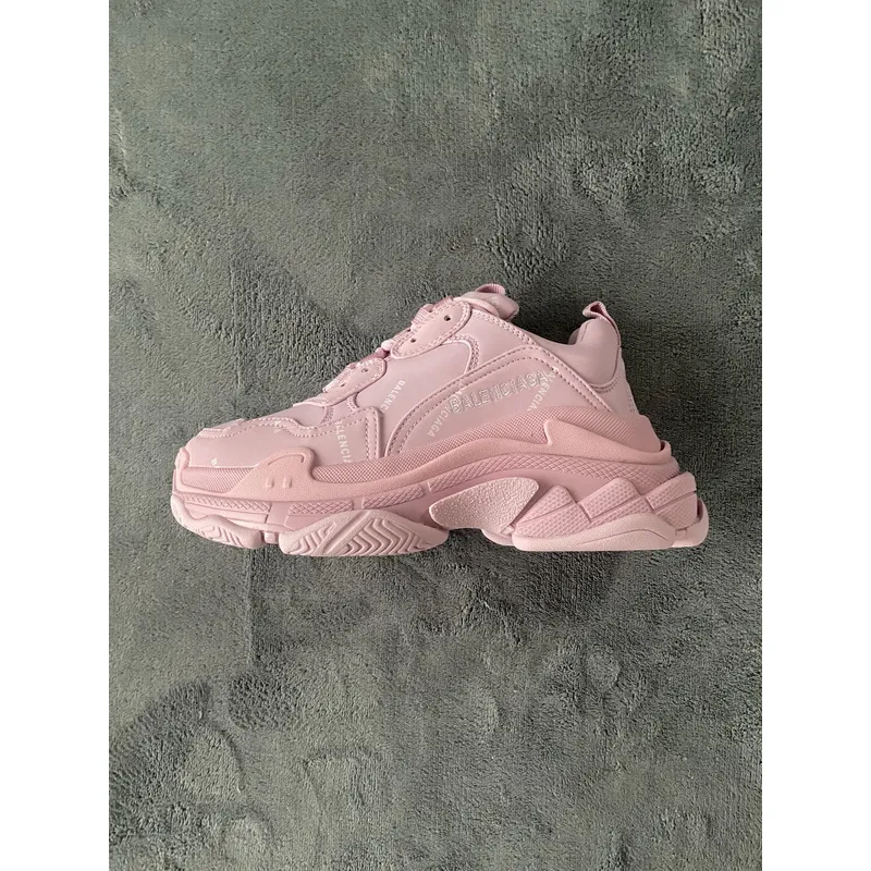 PKGoden  Balenciaga Triple S Letter Pink 524039 W2FA1 5090 