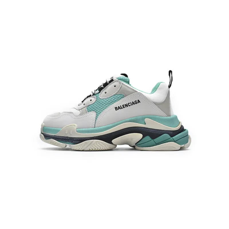 Balenciaga Triple S Mint Green 524039 W09E1 9878 