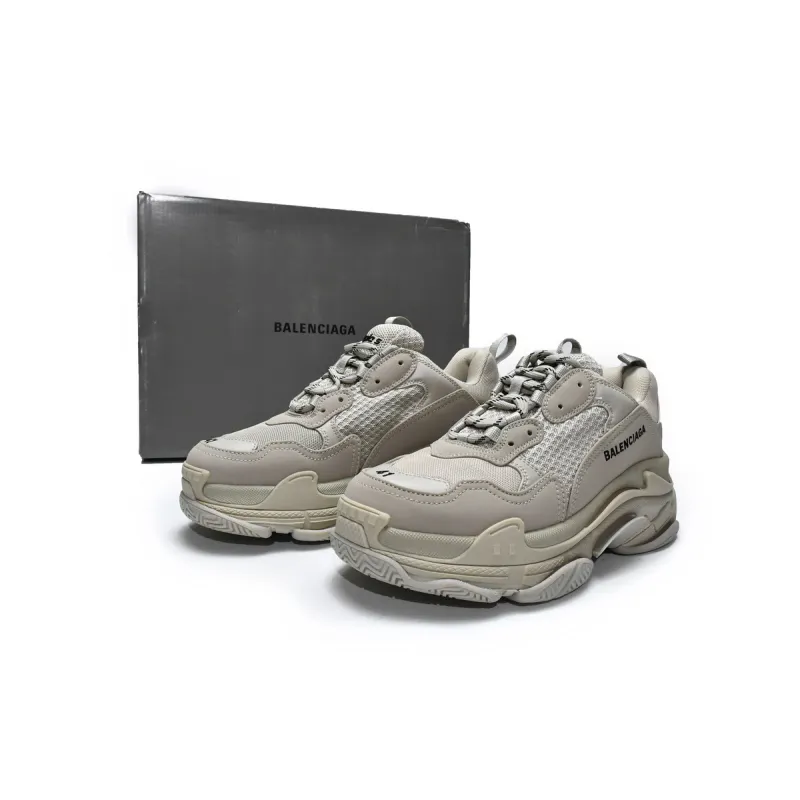 PKGoden  Balenciaga Triple S Rice Ash 534737 W2FW1 9700 