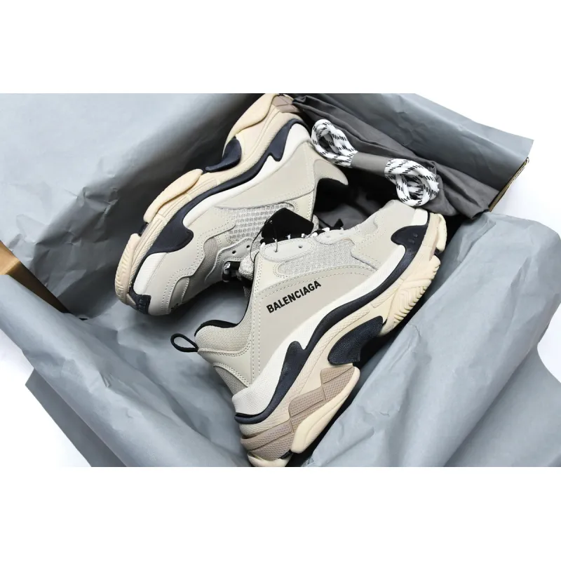 PKGoden  Balenciaga Triple S Vanilla Color 536737 W09O6 9787 