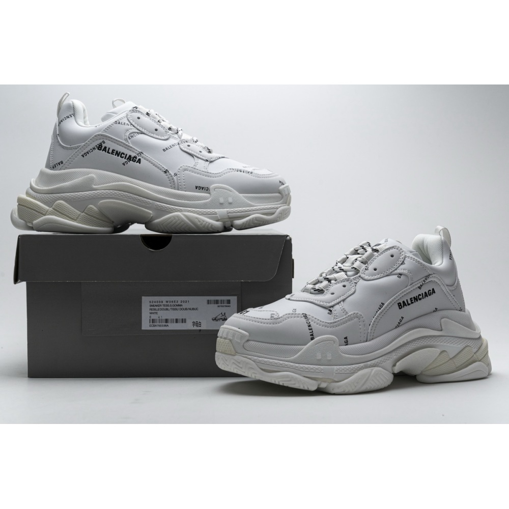 Balenciaga Triple S White 524039 W06E2 2021